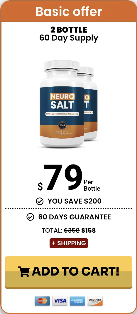 NeuroSalt Buy One Bottle