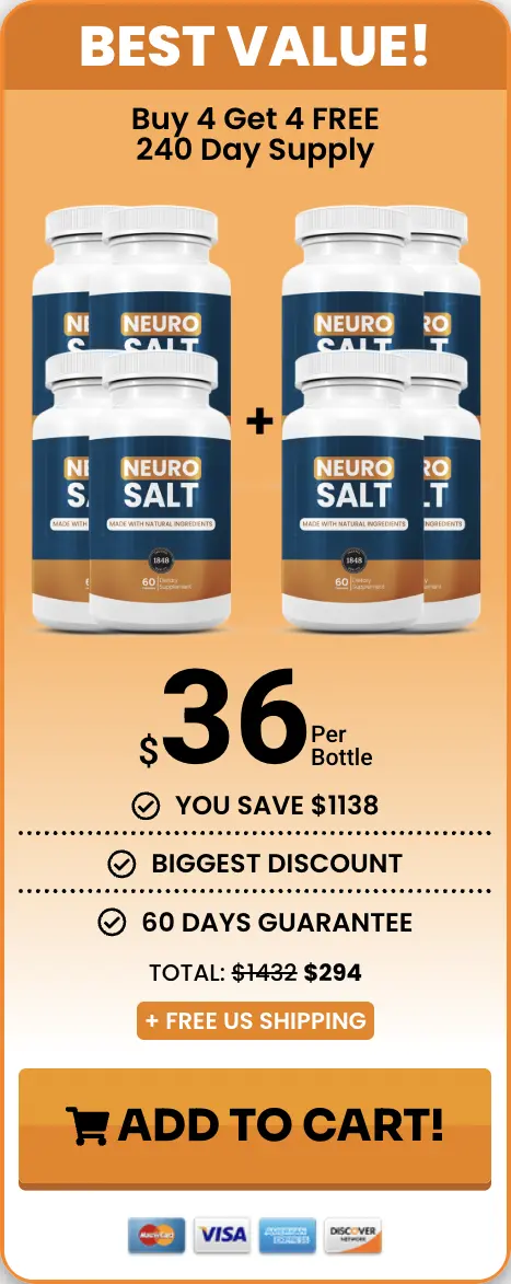 NeuroSalt Buy Six Bottles
