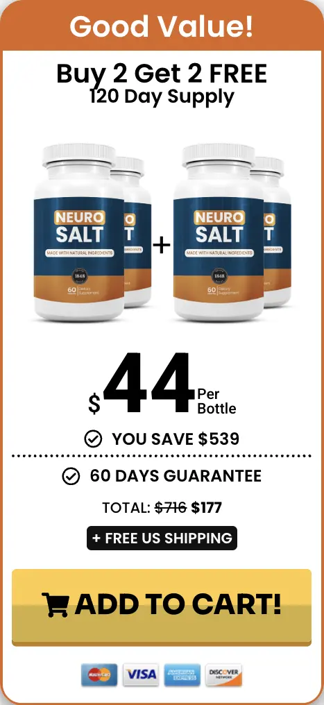NeuroSalt Buy Three Bottles